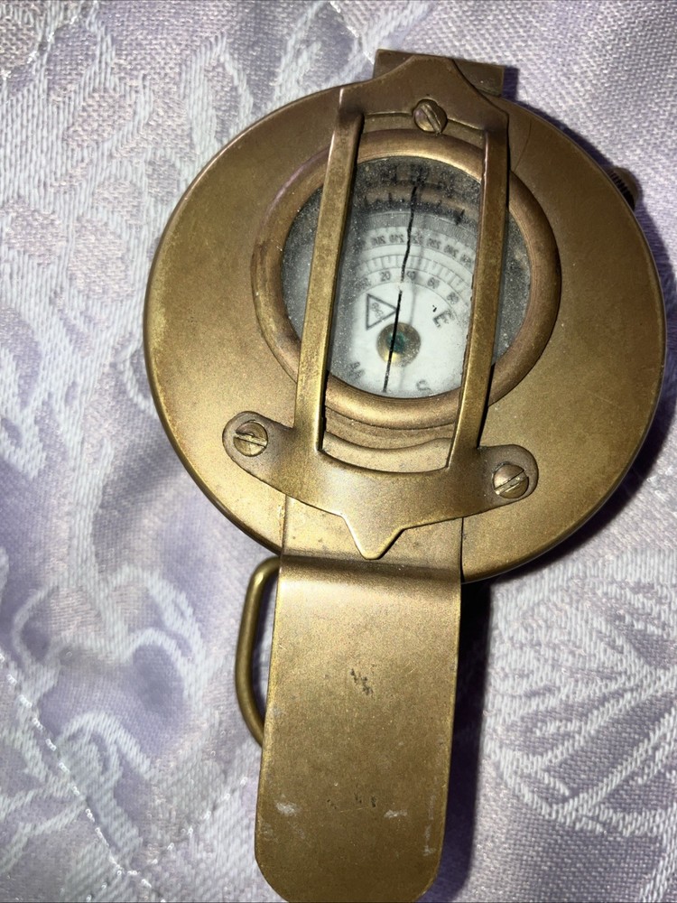 British Army WW11 Brass Compass