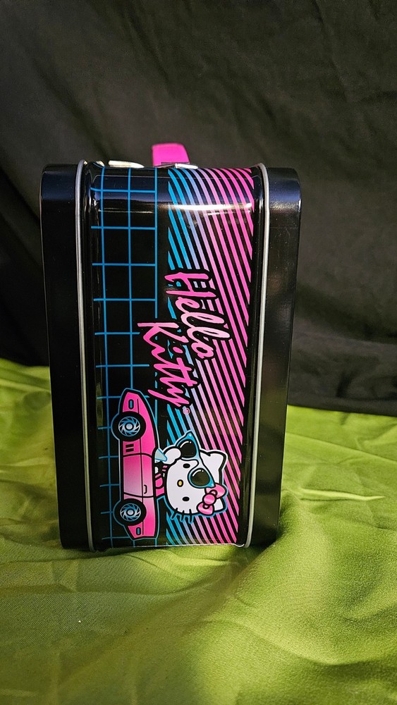 Hello Kitty Lunch Box Tin 80's Cell Phone RARE Loungefly