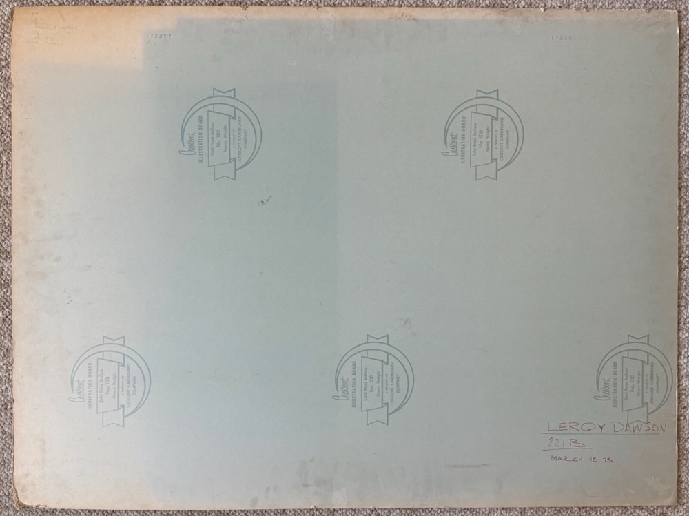 Vintage 1970s Office Building Architectural Rendering Plans Blue Prints
