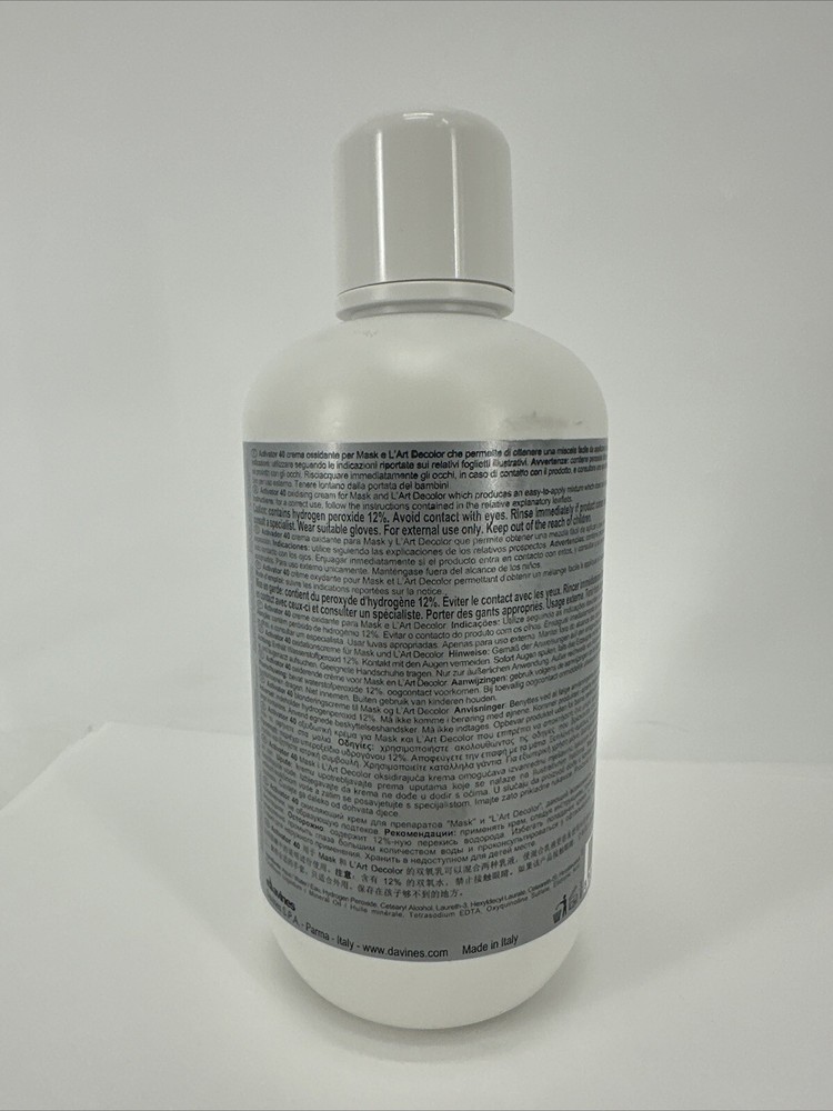 DAVINES Activation Source Universal Activator Developer 40 Volume 30.43 fl oz