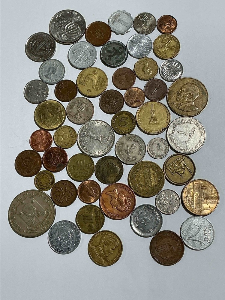 world coins lot