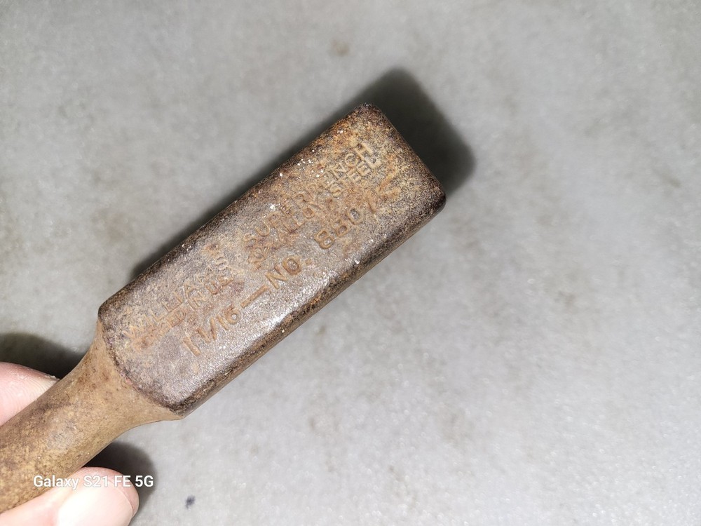 Williams 1 1/16 Offset Striker Wrench #8807 Good Shape #2