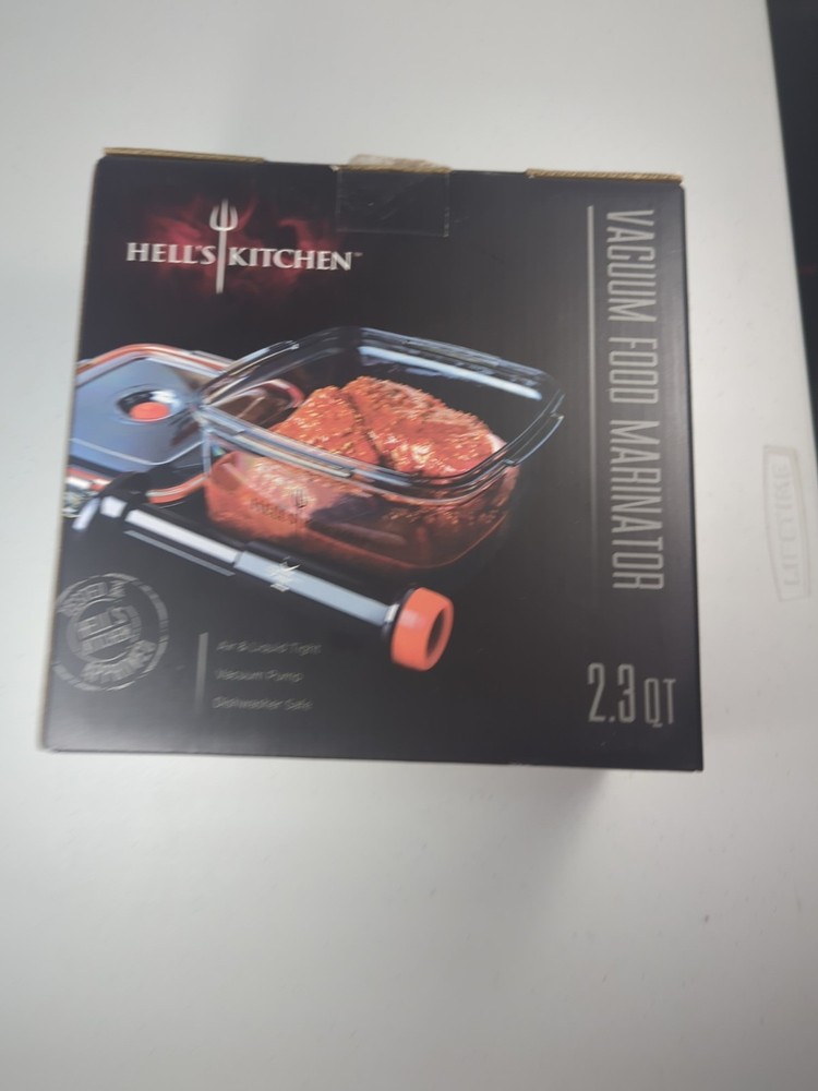 Hell's Kitchen Vacuum Food Marinator 2.3Qt