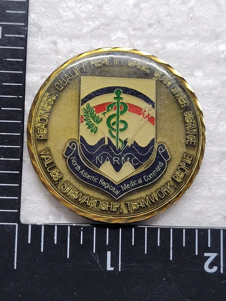 WARRIOR MEDIC NARMC Challenge Coin