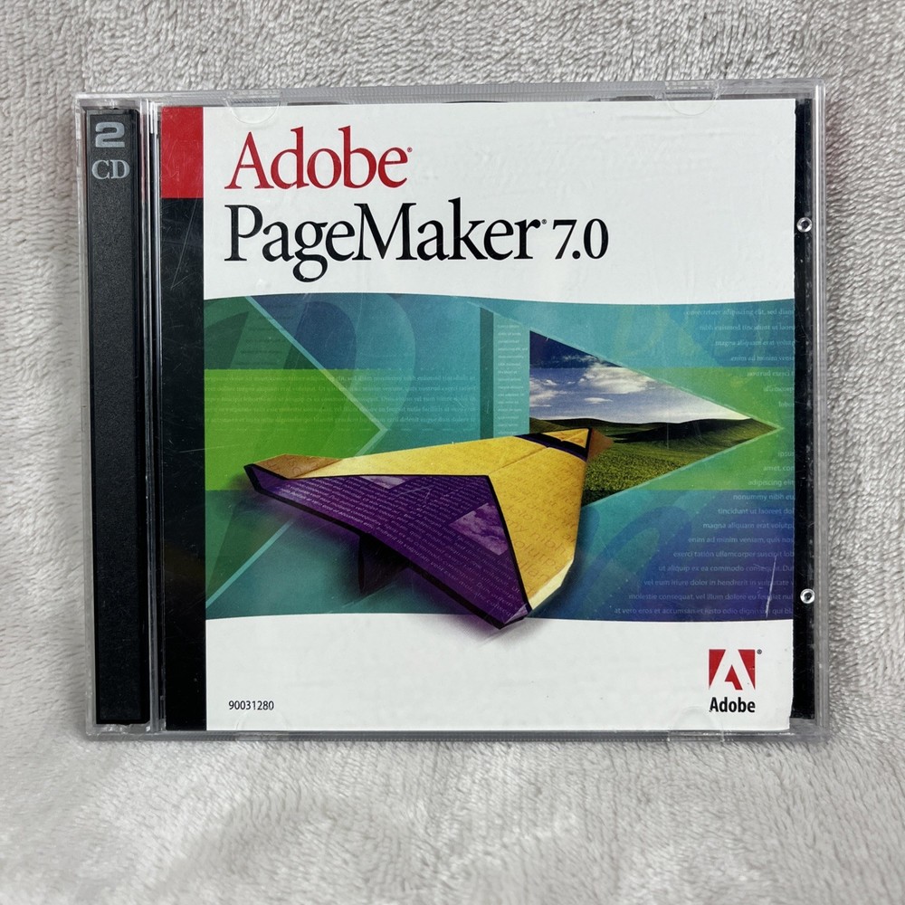 Adobe Pagemaker 7.0 User Guide circa 2001