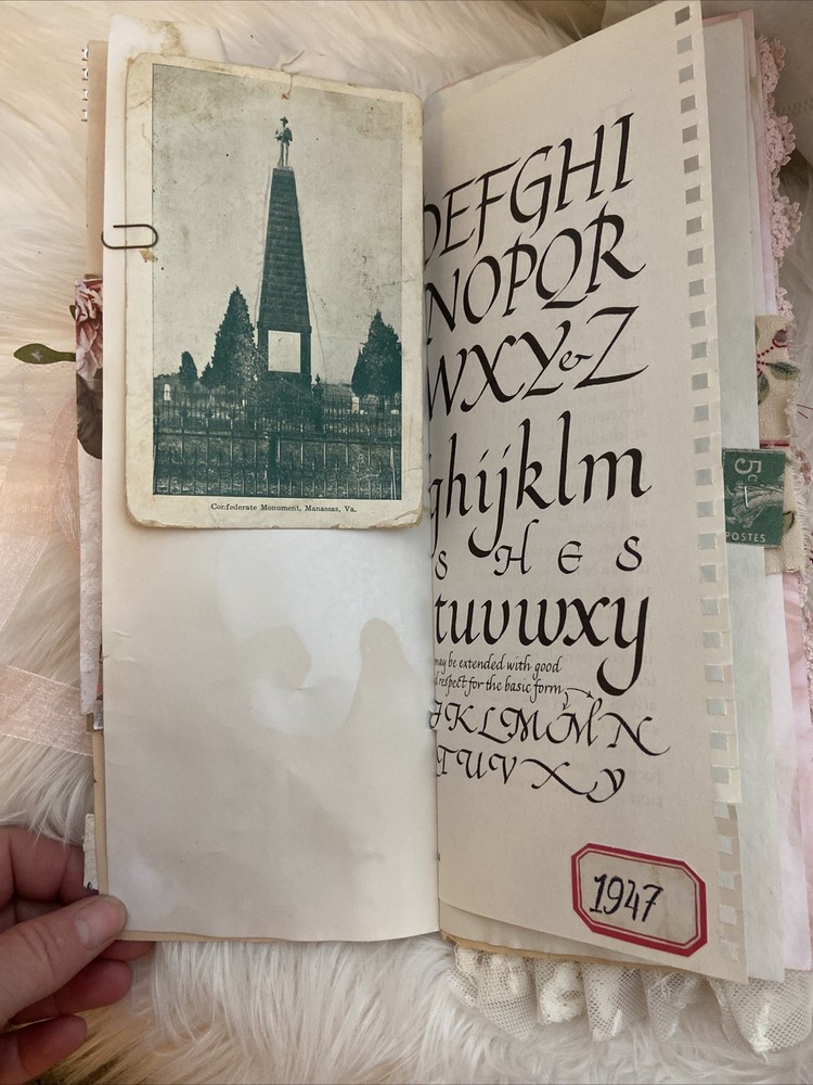 Long Thin Junk Journal Handmade