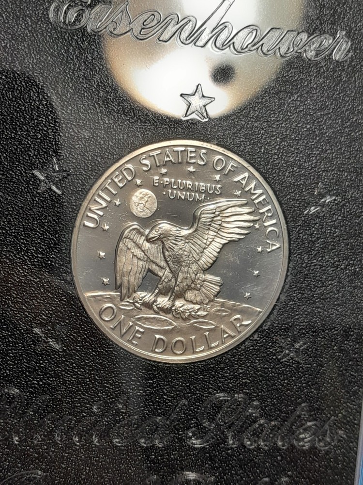 1971- S Proof Eisenhower Silver Dollar 40% Silver