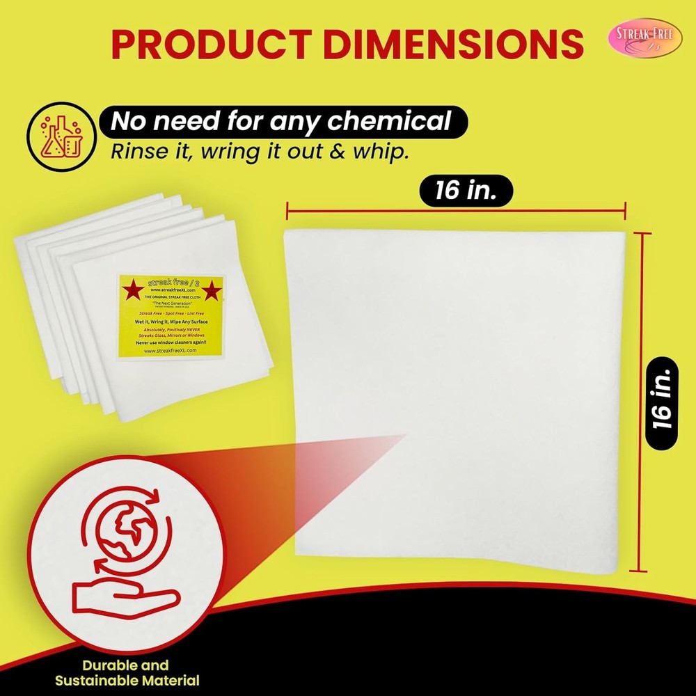 Microfiber Cloth “As Seen on Tv” 6 Pack