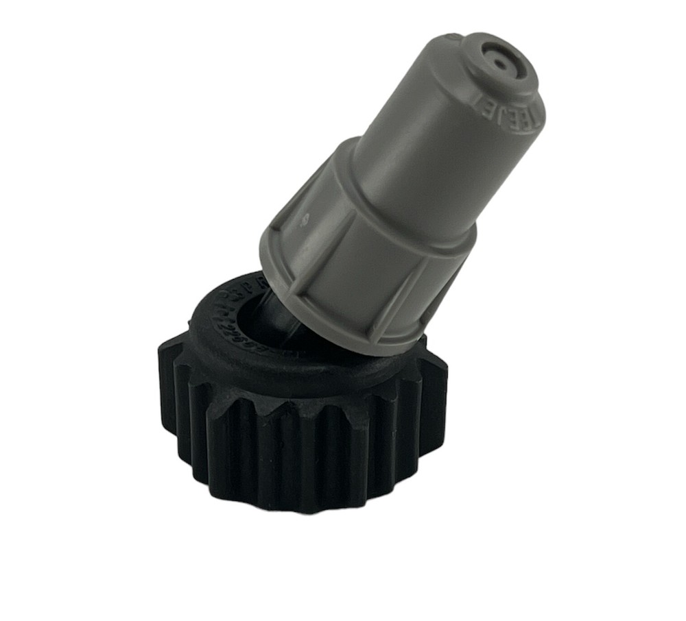 38720-PPB-X8 TeeJet Adjustable Spray Tip, Angled Cone Jet Assembly, Gray Tip