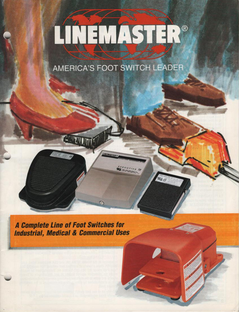 LINEMASTER FOOT SWITCH MANUAL 1998