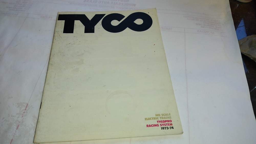 Tyco 73 74 Catalog