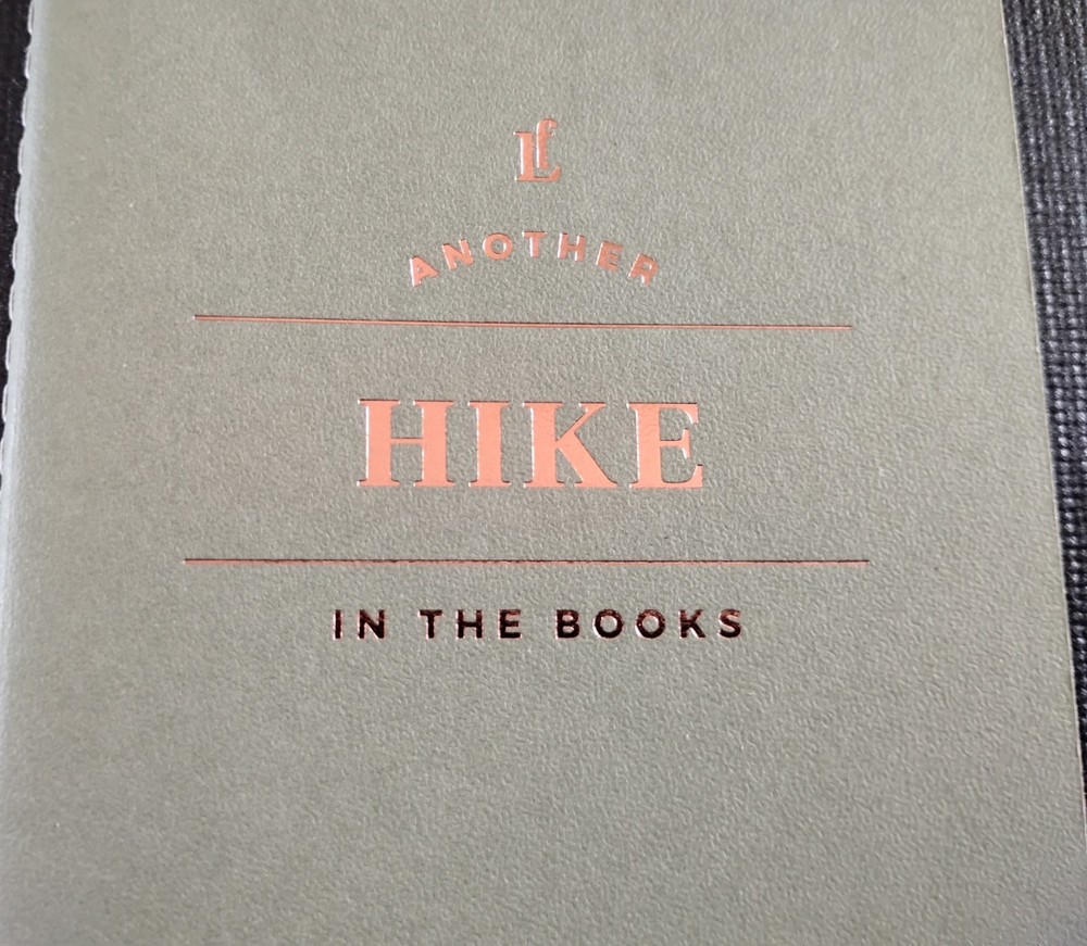 Another Hike In The Books Notepad