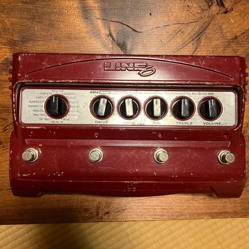 LINE6 AM4 Amp Modeler Simulator