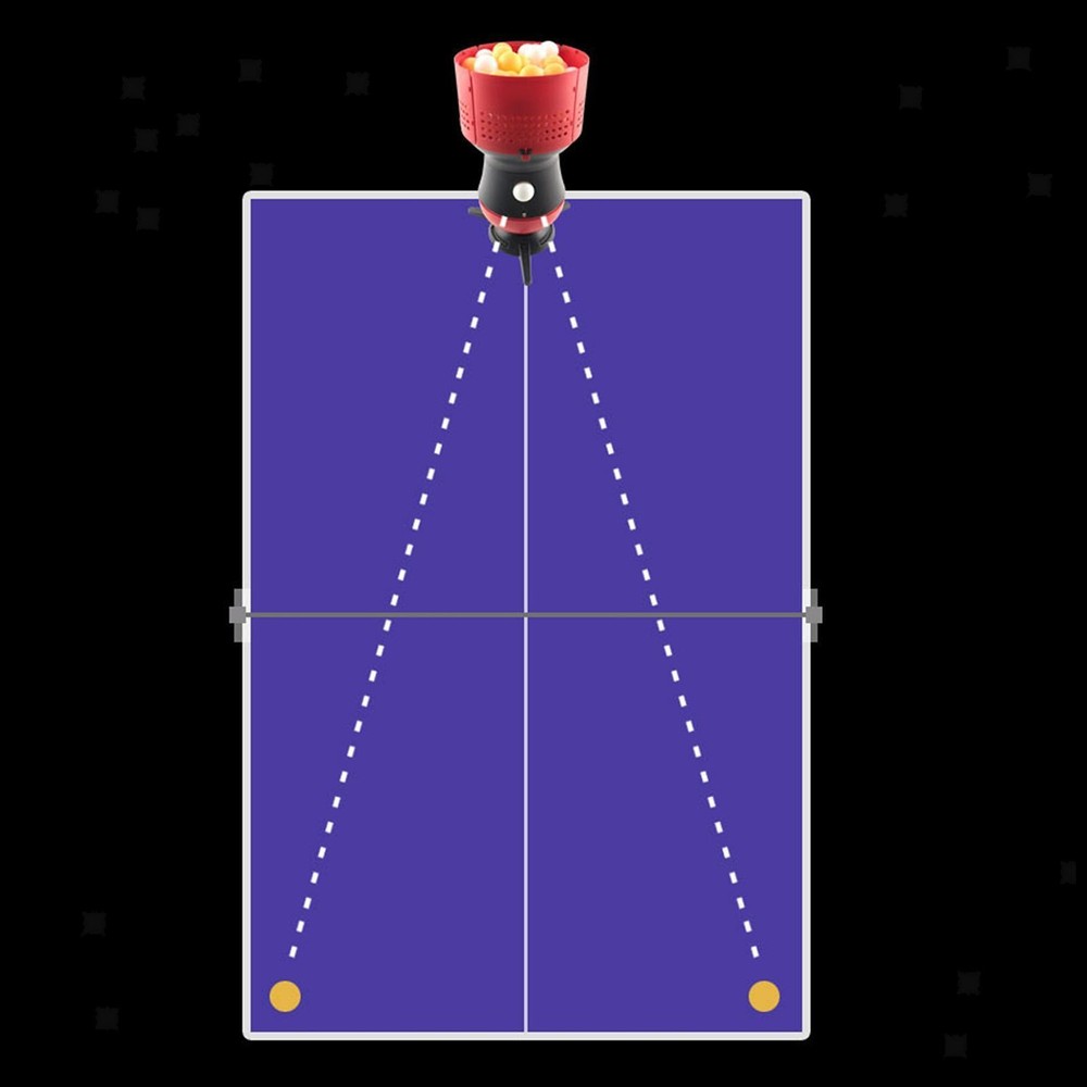Automatic  Pong Balls Launcher Easy to Use Durability Practical