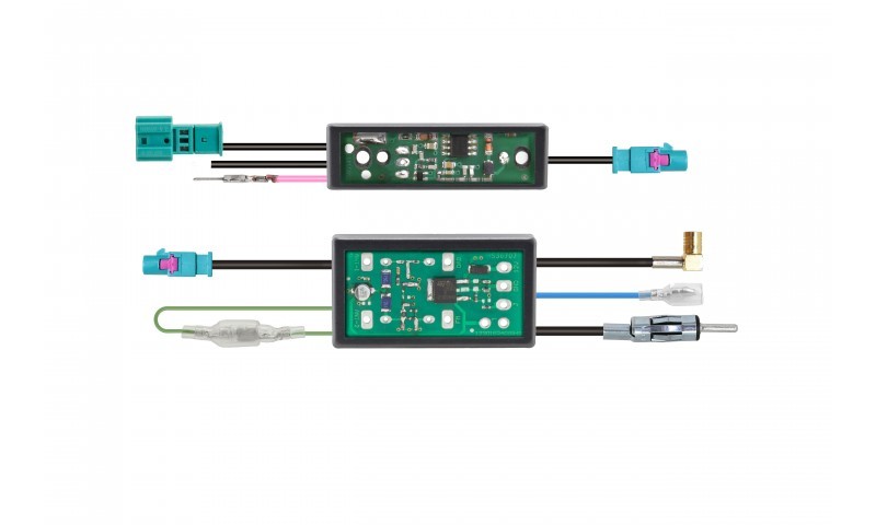For BMW 1 Series E81 E87 Antenna Adapter + Amplifier + DAB DAB + Splitter Conversion