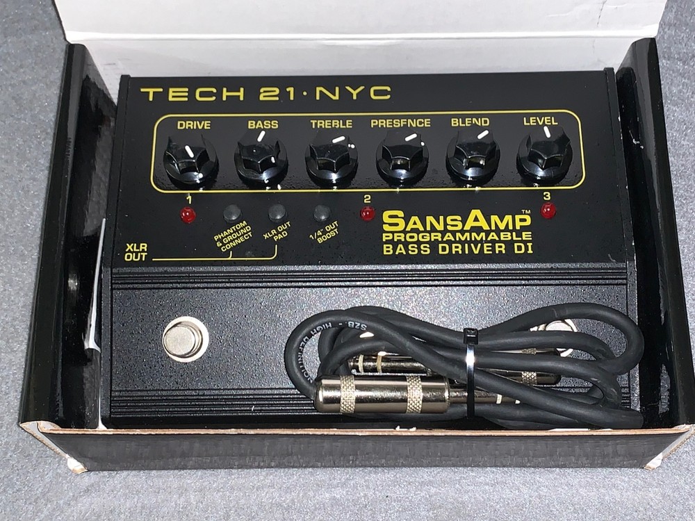 SansAmp 3 Channel Programmable Bass Driver D1