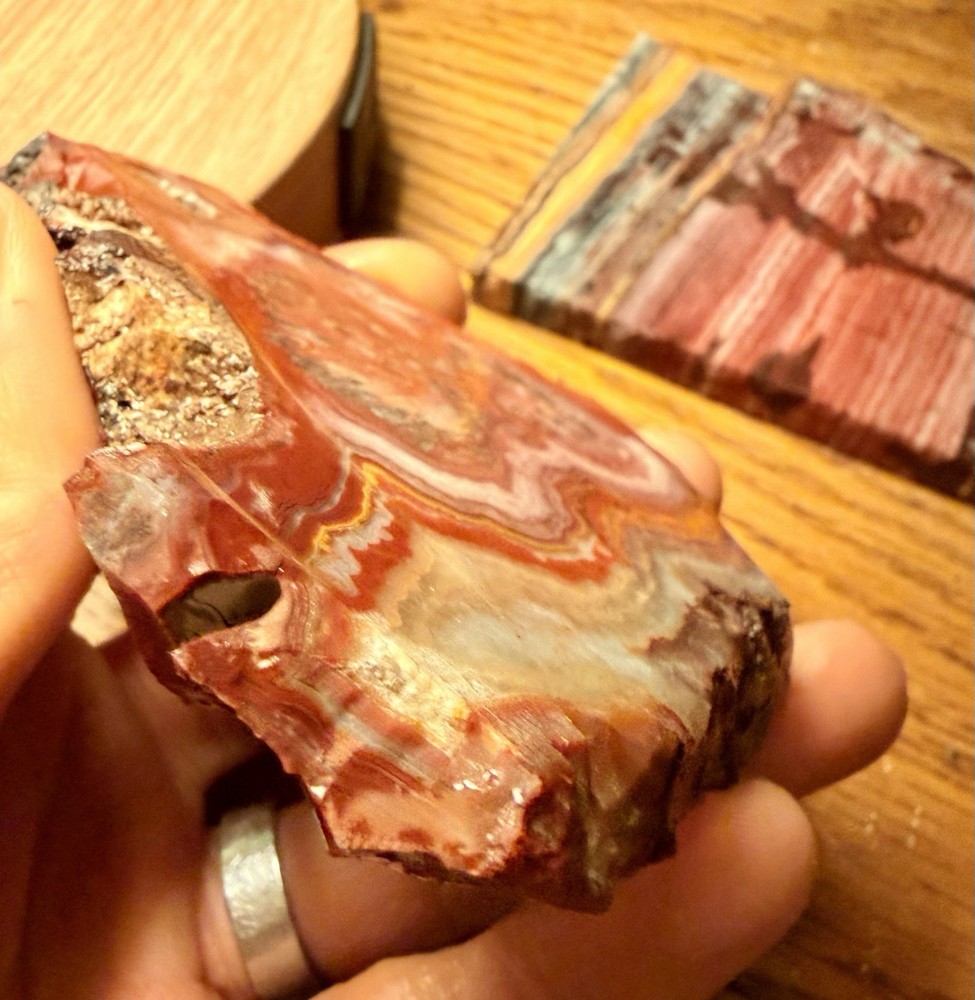 Two Agate Slabs