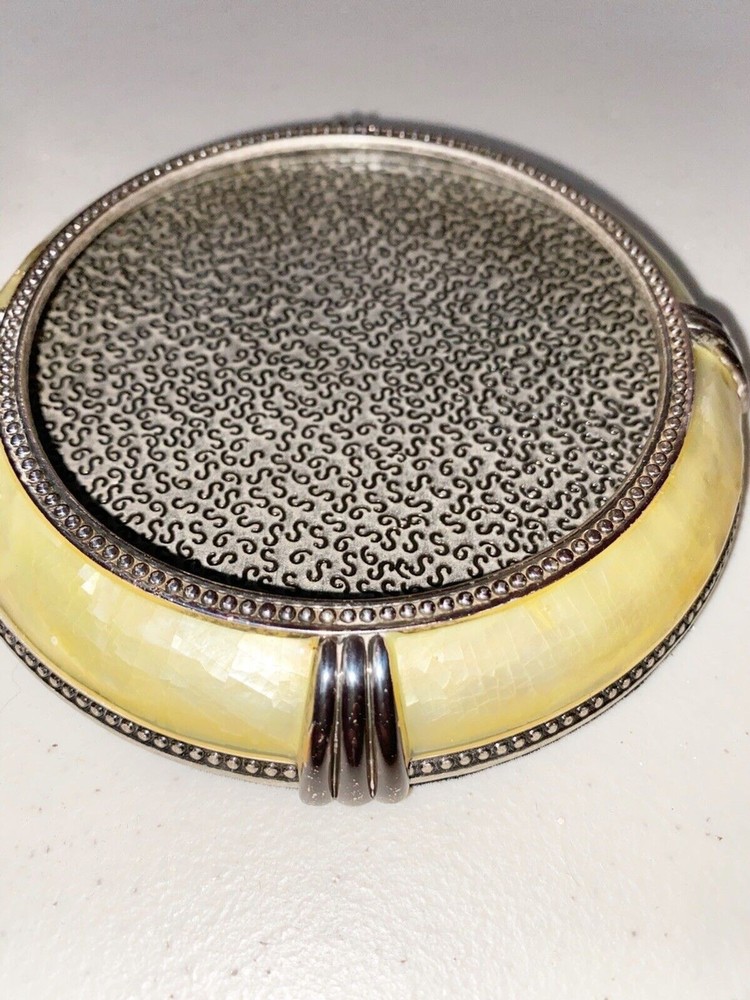 Vintage Lunt Coasters Pewter Unique Barware