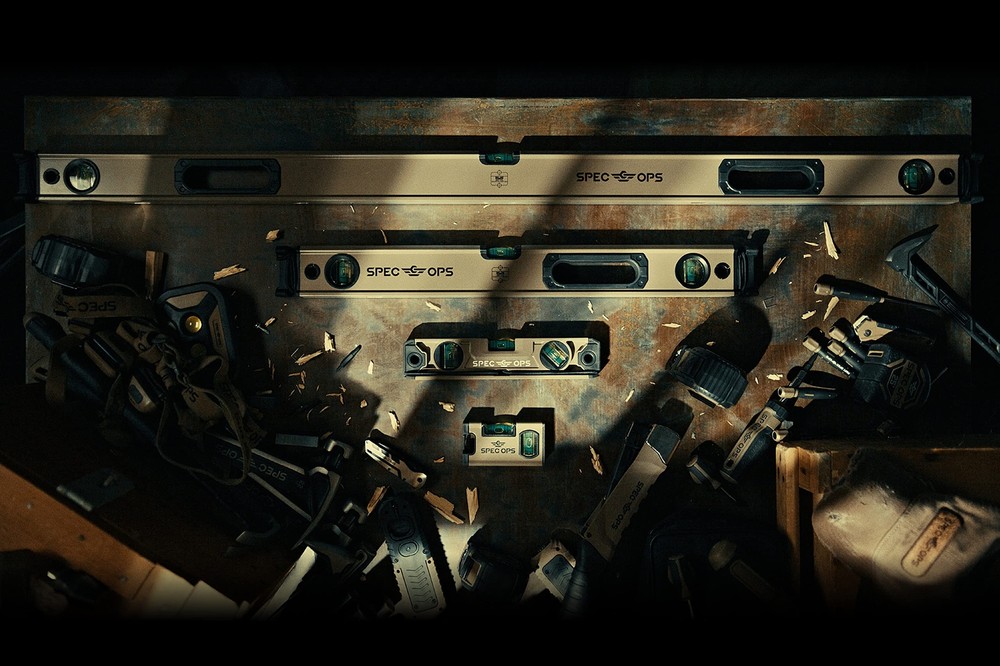 Spec Ops Tools Magnetic Pocket Level 4 Inch Compact Durable Accurate Vials