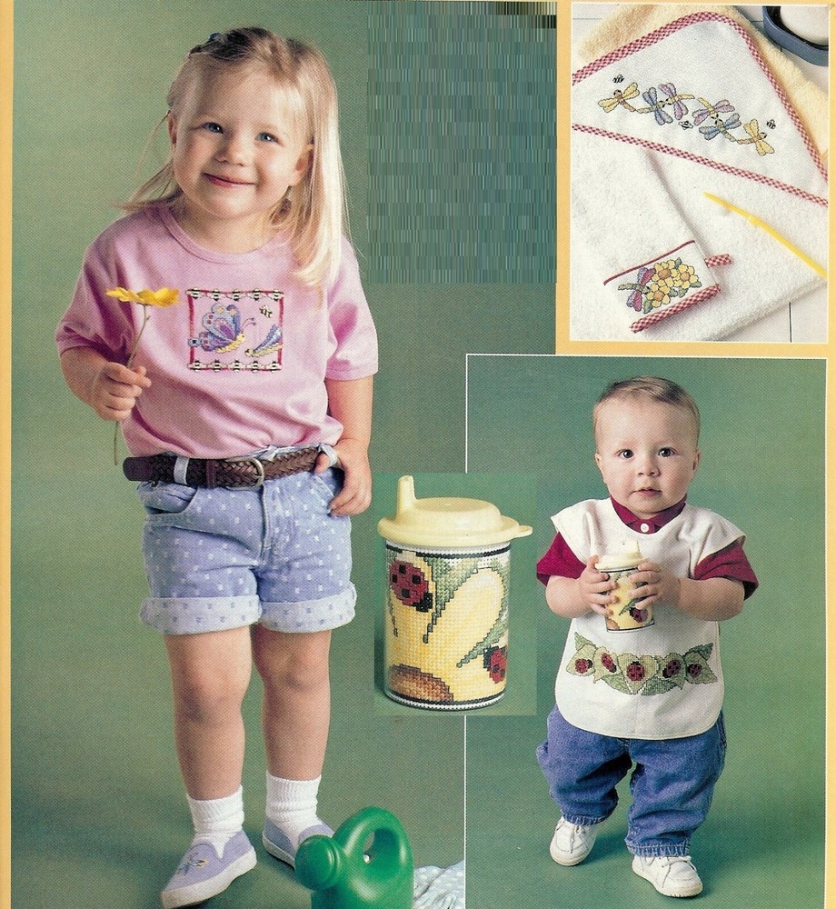 BUGS  'N  BABES   CROSS  STITCH  PATTERN  ONLY  PY - VYY