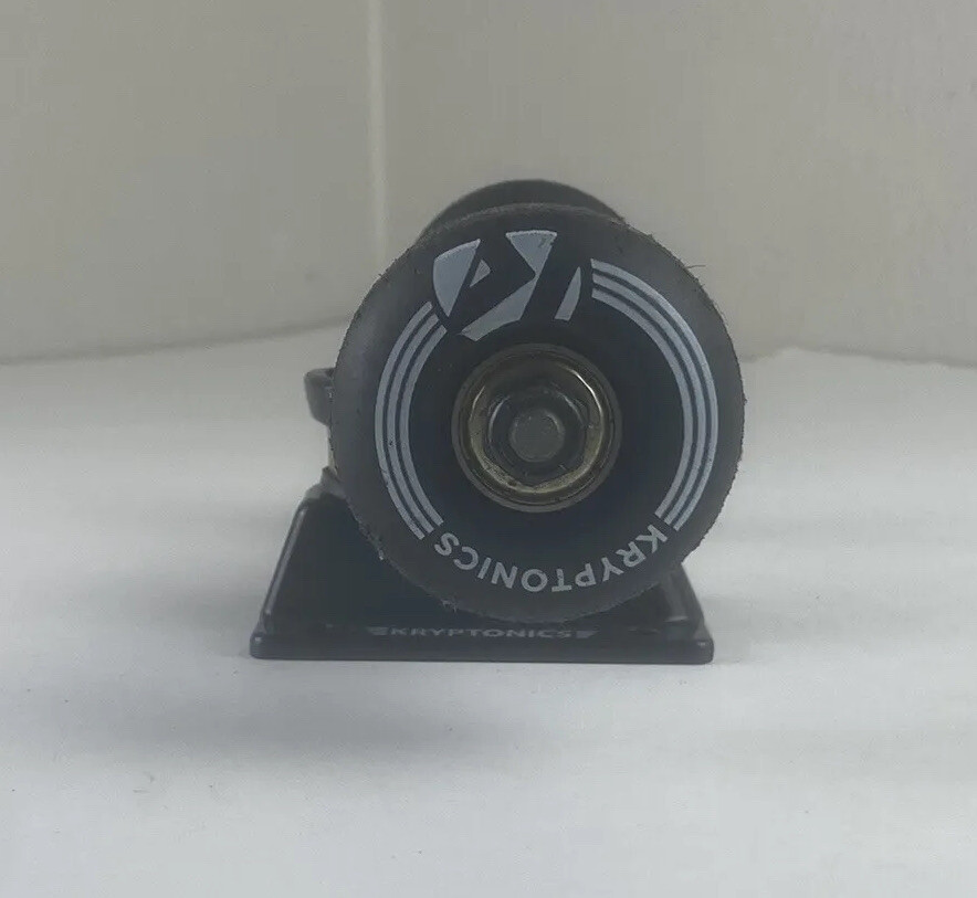 Kryptonics Skateboard Wheels With Trucks And Hardware Black
