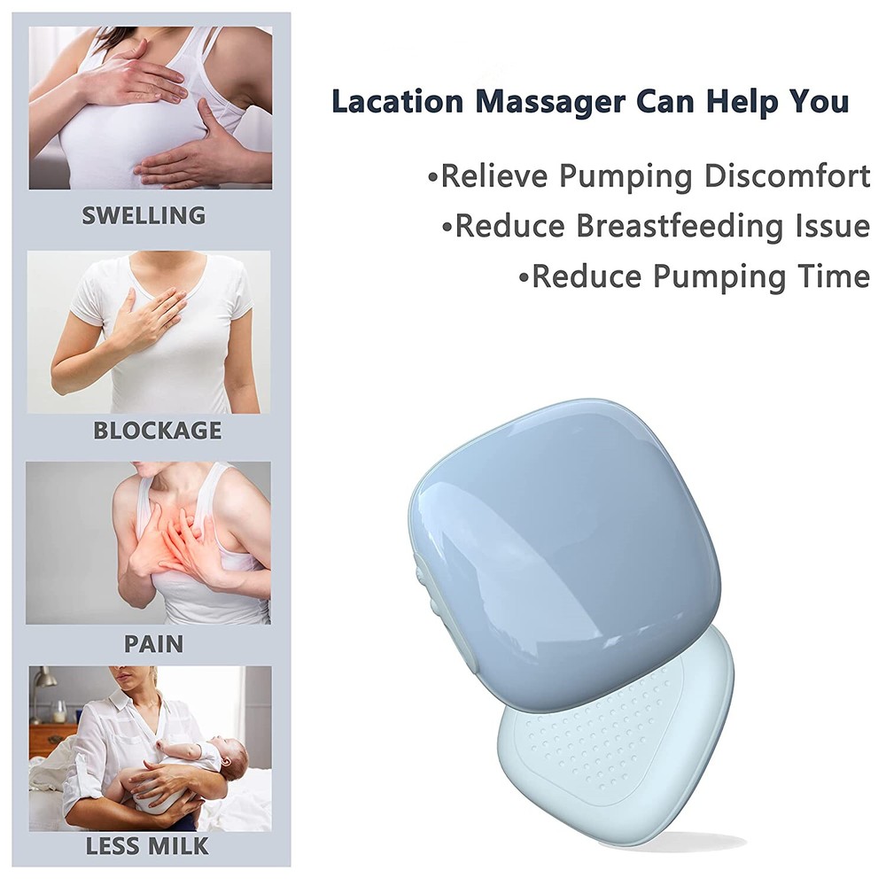 Warming Lactation Massager, Breastfeeding Postpartum Essentials, Breast Heating