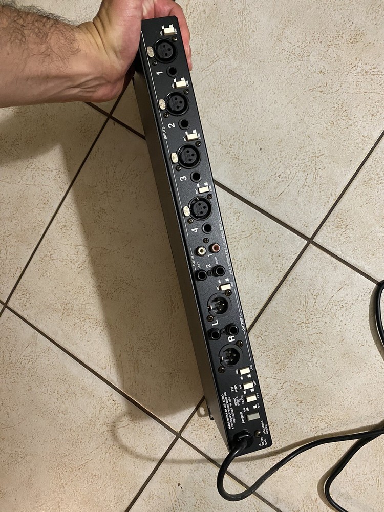 Mix 6 Professional Mixer Us Audio