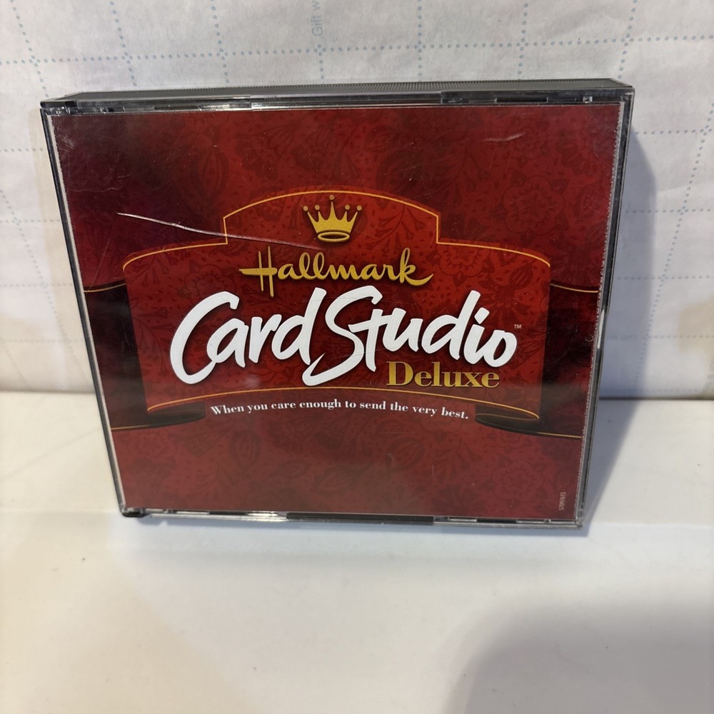 Hallmark Card Studio Deluxe - Released by Sierra (PC, 2000) - All Discs