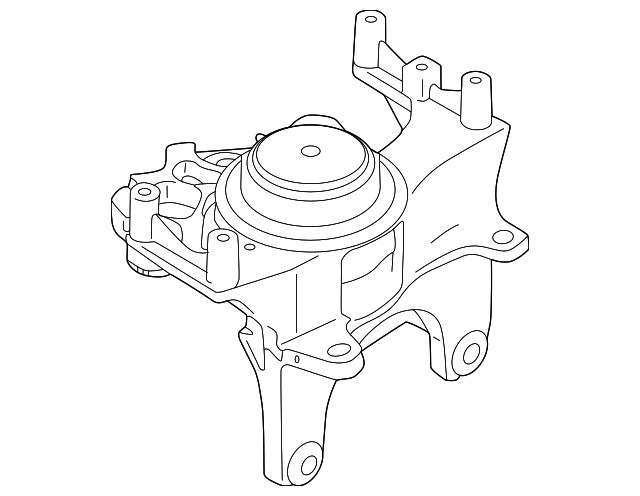 Genuine Nissan Side Mount 11220-6RA0A