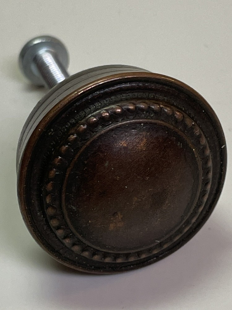 Vintage Bronze/Brown Drawer Pull Knob