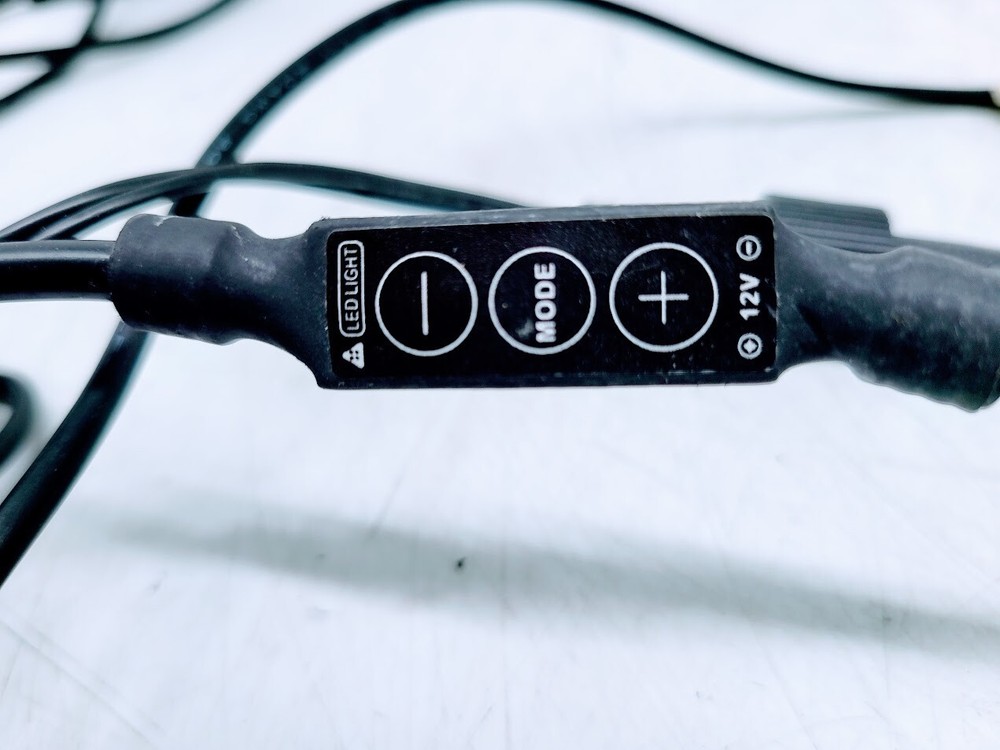 Waterproof Led Aquarium Light Dimmable Clip W/Cable & Adapter