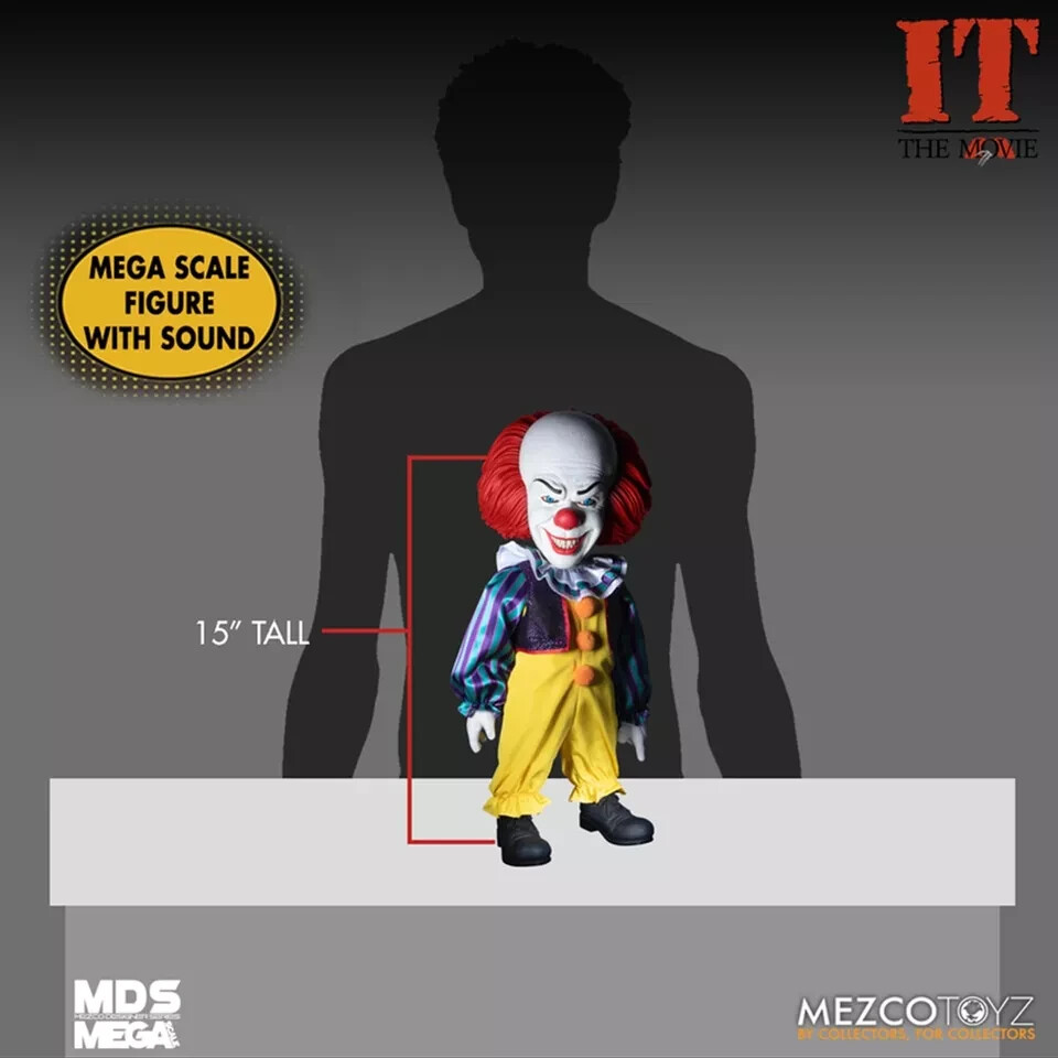 Mezco MDS Mega Scale IT (1990 Version) Pennywise 15" Figure Does Not Work