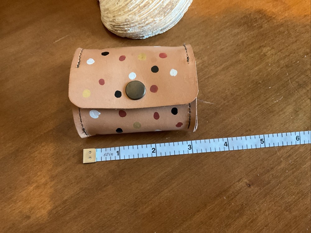 Bookhou Leather Hand Painted Box