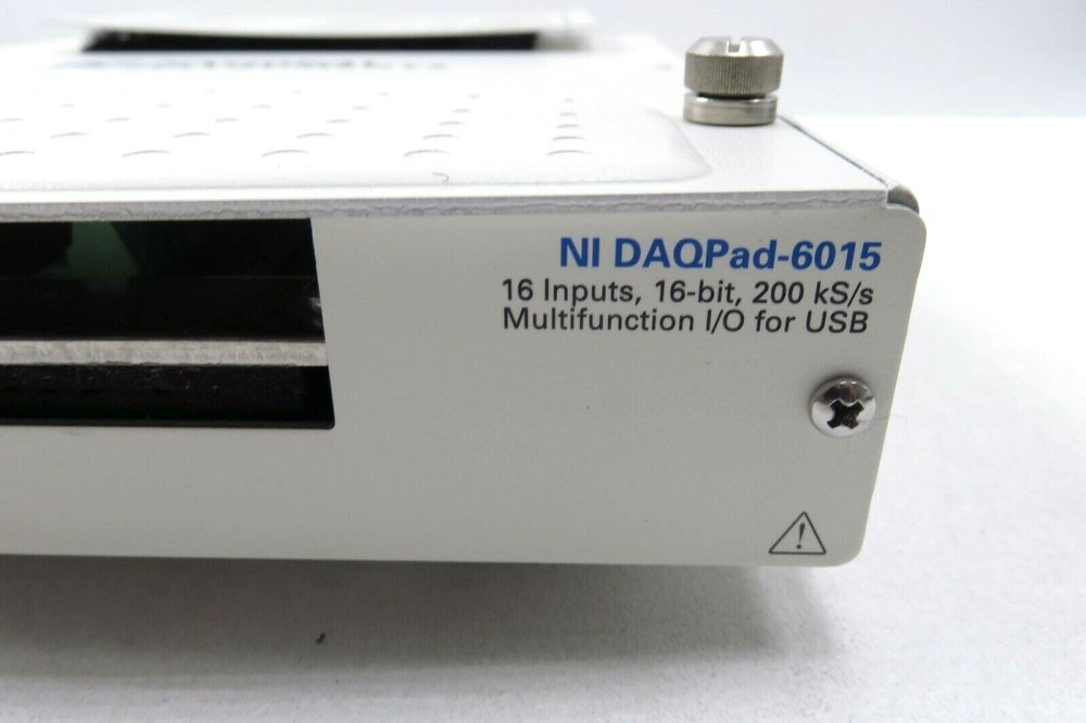 National Instruments NI DAQPad-6015 Multfunction I/O for USB (Power Tested)