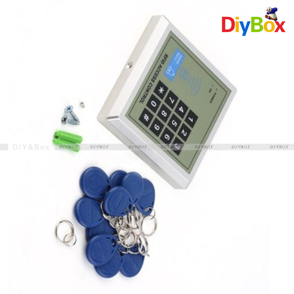 Security RFID Proximity Entry Door Lock Access Control System 3000 User +10 Keys