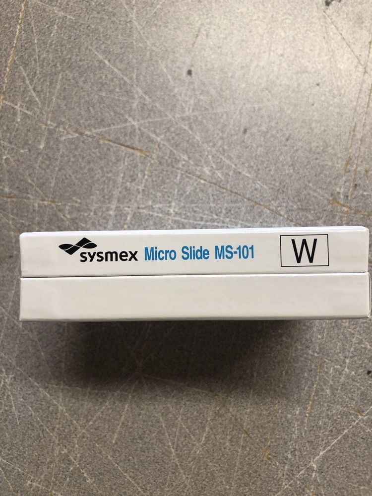 Sysmex MS-101 Micro Slide 76x26mm 15mm 100 Pcs