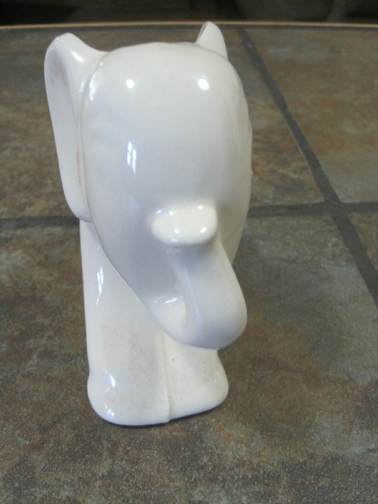 HULL ~ STRETCH POTTERY ELEPHANT ~ NOVELTY PLANTER ~ VINTAGE ~ VGUC