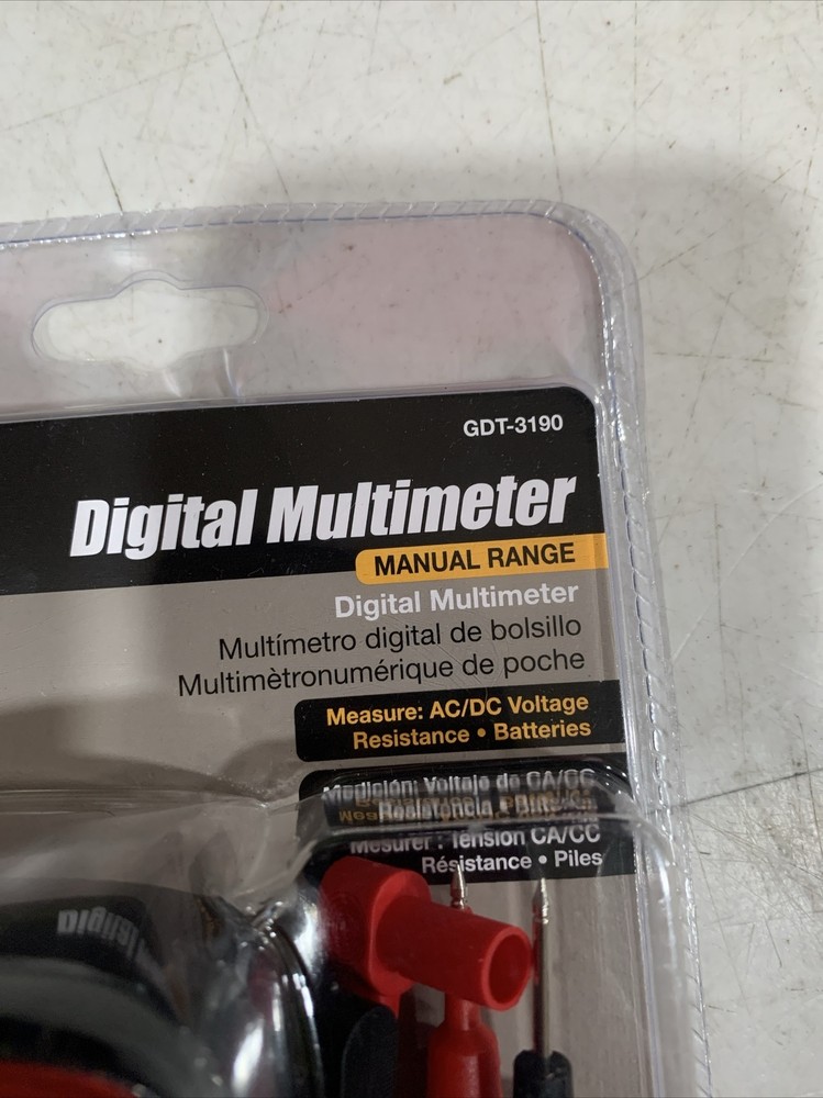 Gardner Bender GDT-3190 Digital Multimeter, 500 Volt