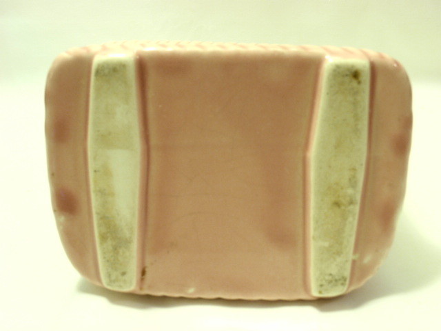 Pink Birds Pottery Planter