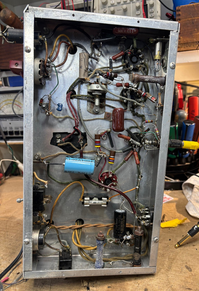 HOMEBREW WILLIAMSON AMPLIFIER,WORKS!