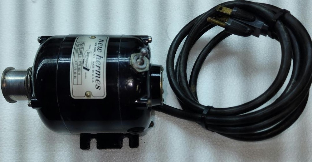 NEW HERMES ENGRAVOGRAPH ENGRAVER MACHINE MOTOR & BRACKET