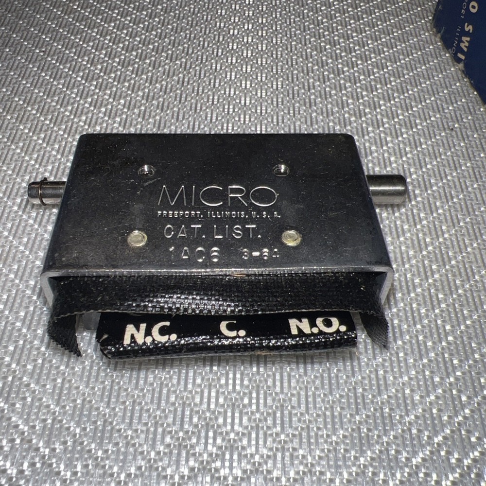 1AC6 MICRO SWITCH SWITCH INTER LOCK 15A 125 VAC SPDT
