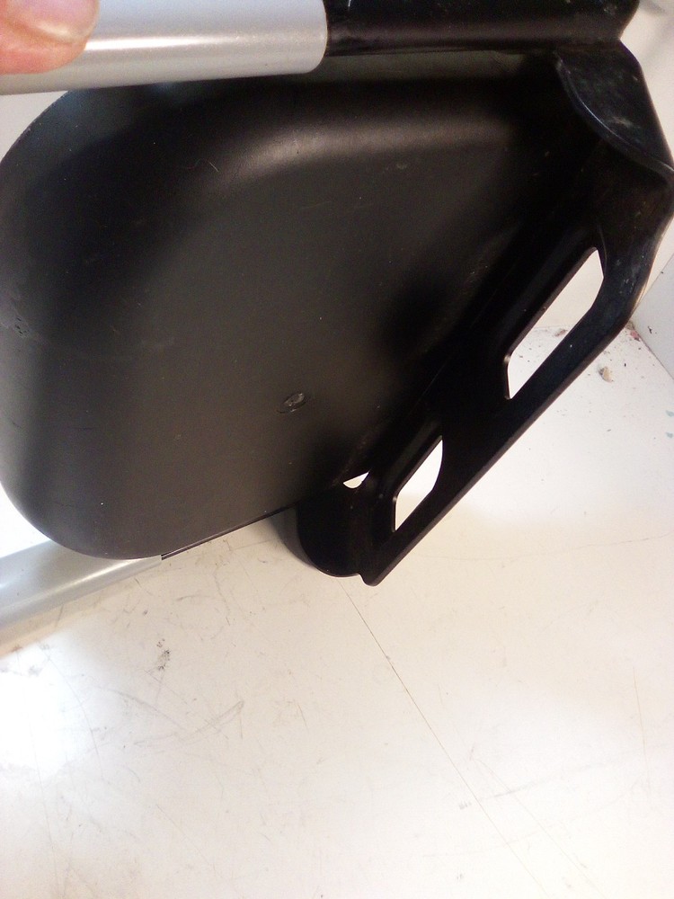 Leggero Trak Stroller Footrest with Seat Pan. Elevating angle Adjustable M30