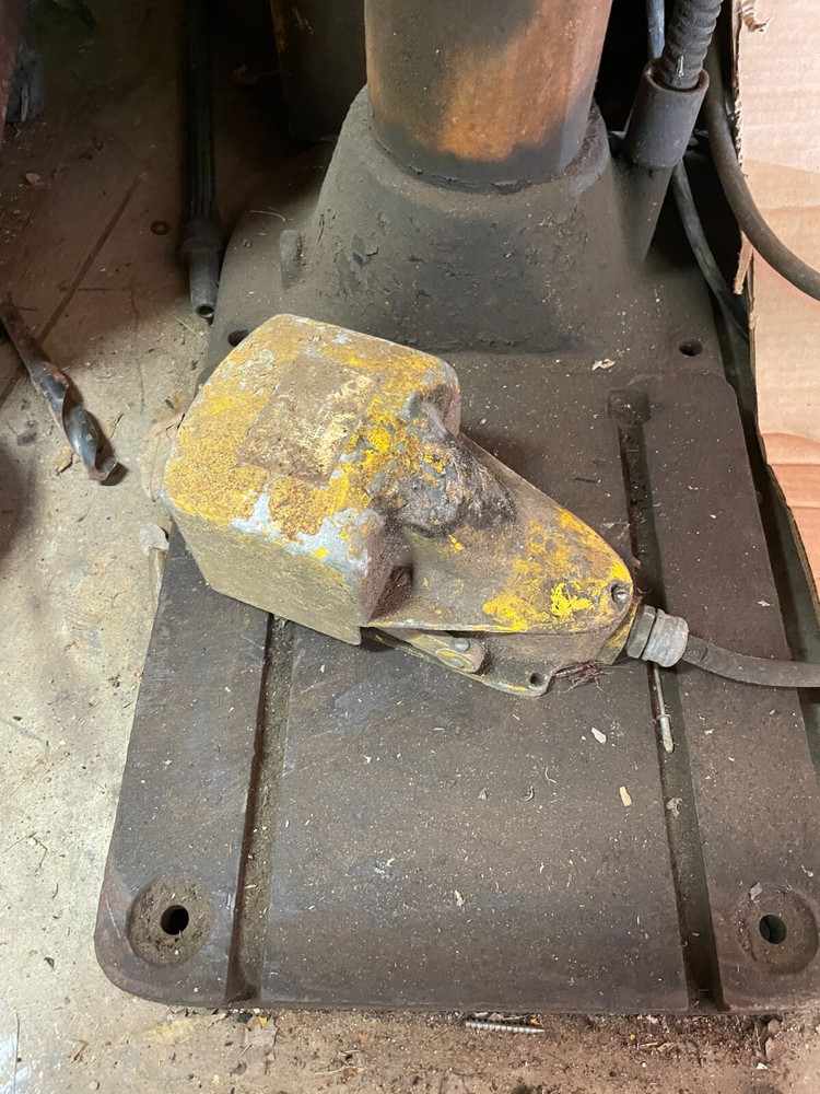 Barnes drill press Antique