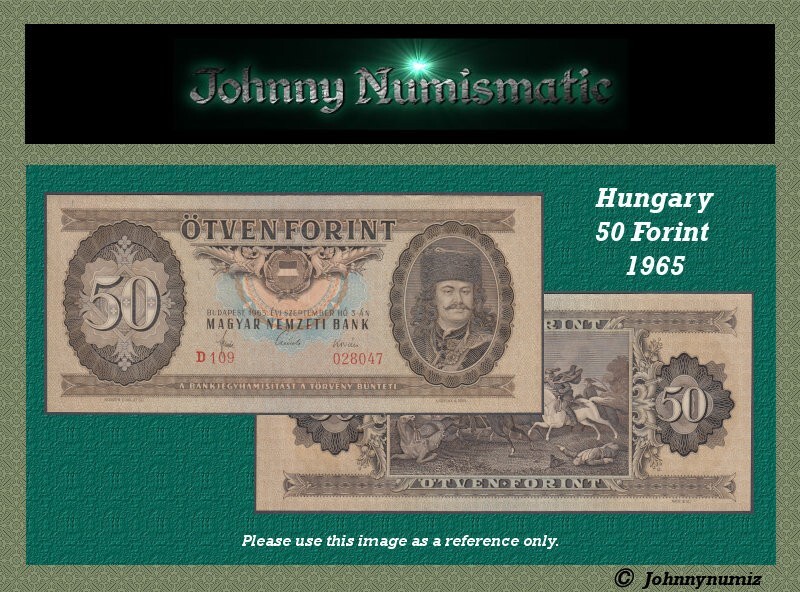 Hungary 50 Forint 1965 UNC