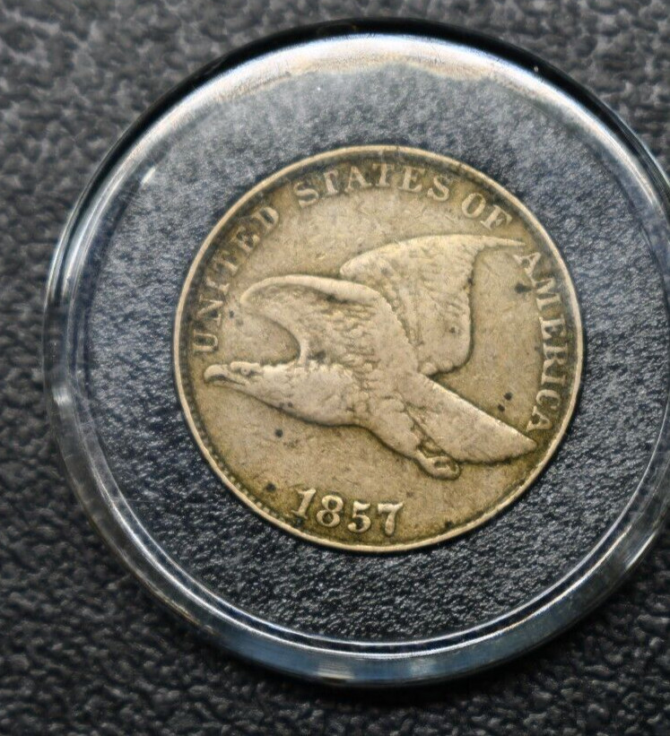 1857 Flying Eagle Cent Penny US