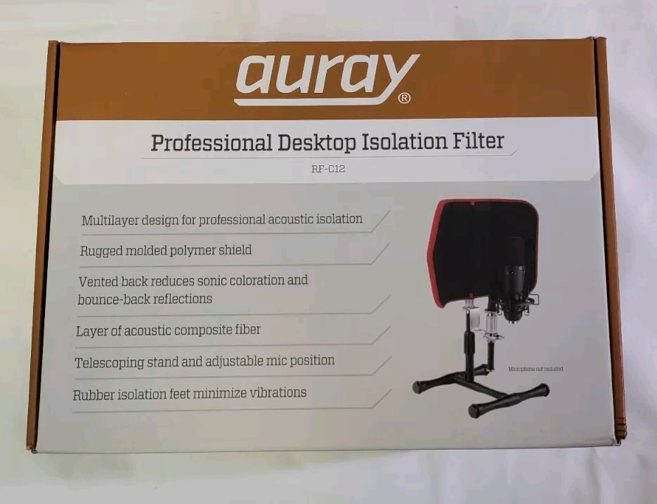 Auray RF-C12R Professional Desktop Isolation Filter (Gray)