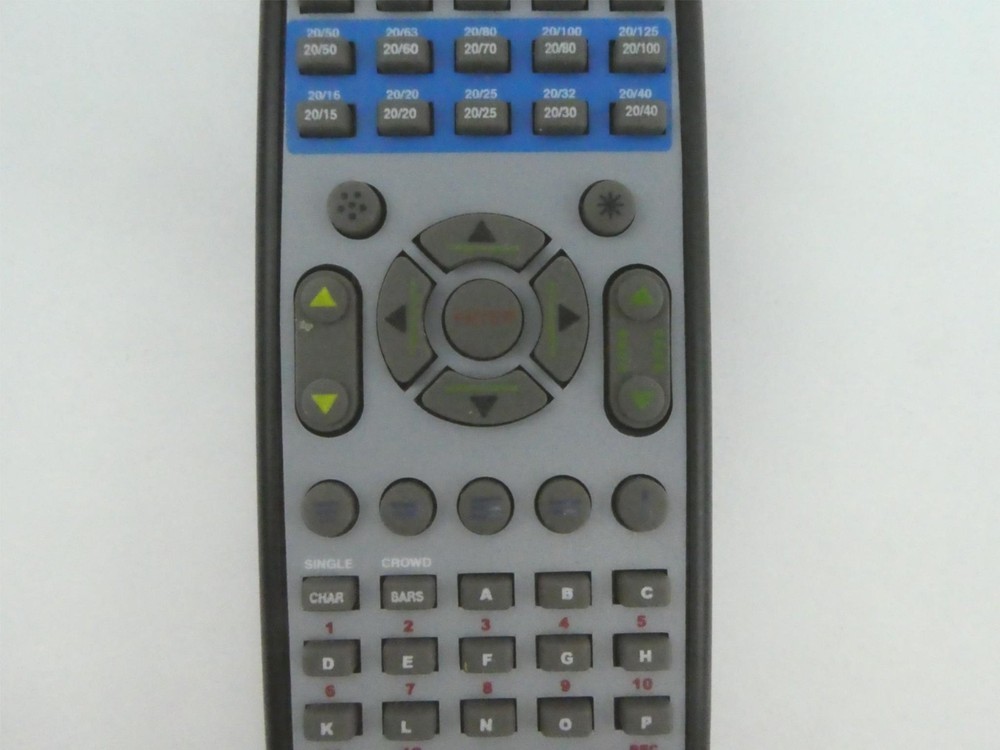Medtronic Solan B-VAT PC Visual Acuity System Remote Control