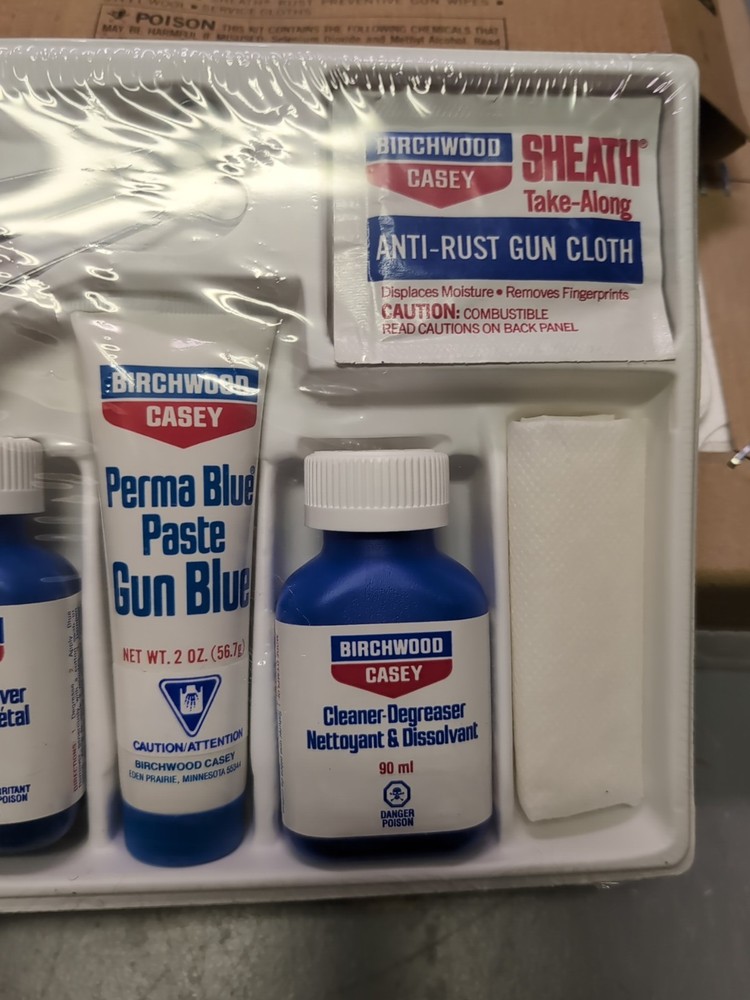 Birchwood Casey Complete Perma Blue Gun Blue Kit- New Open Box