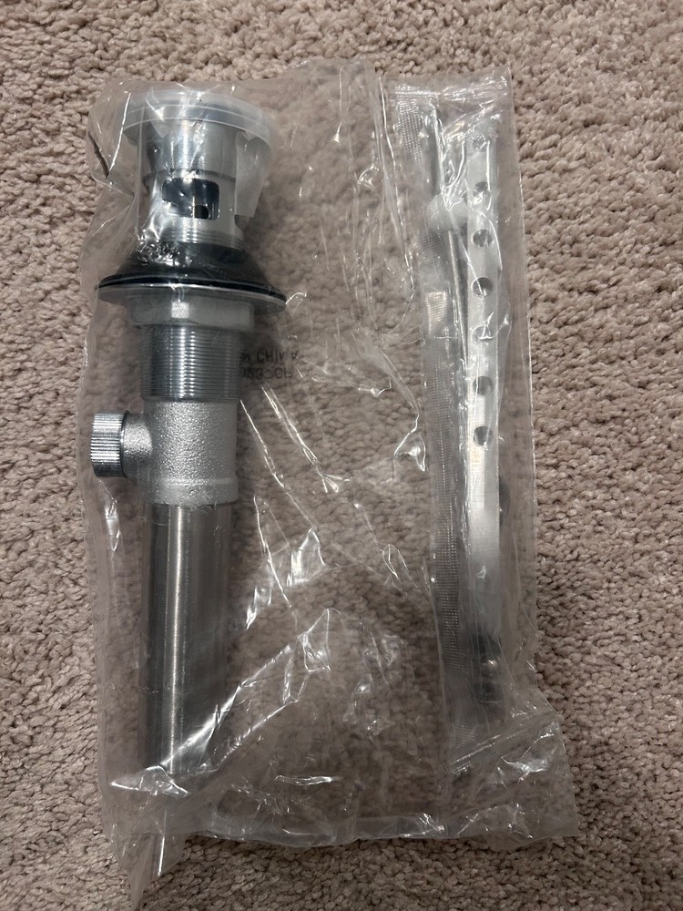 KOHLER 1037023-CP Lavatory Sink Drain Pop-up Chrome